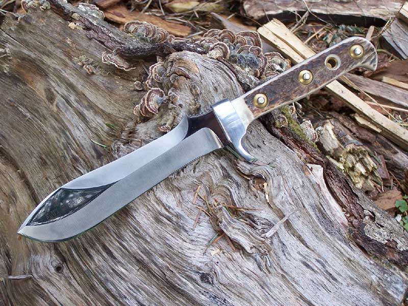 Puma German Black Leather Belt Pouch / Sheath for Folding Knives