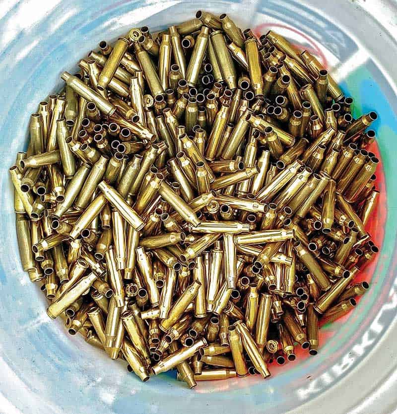 How to clean brass cases for reloading / EASY WAY & SIMPLE CLEANING 