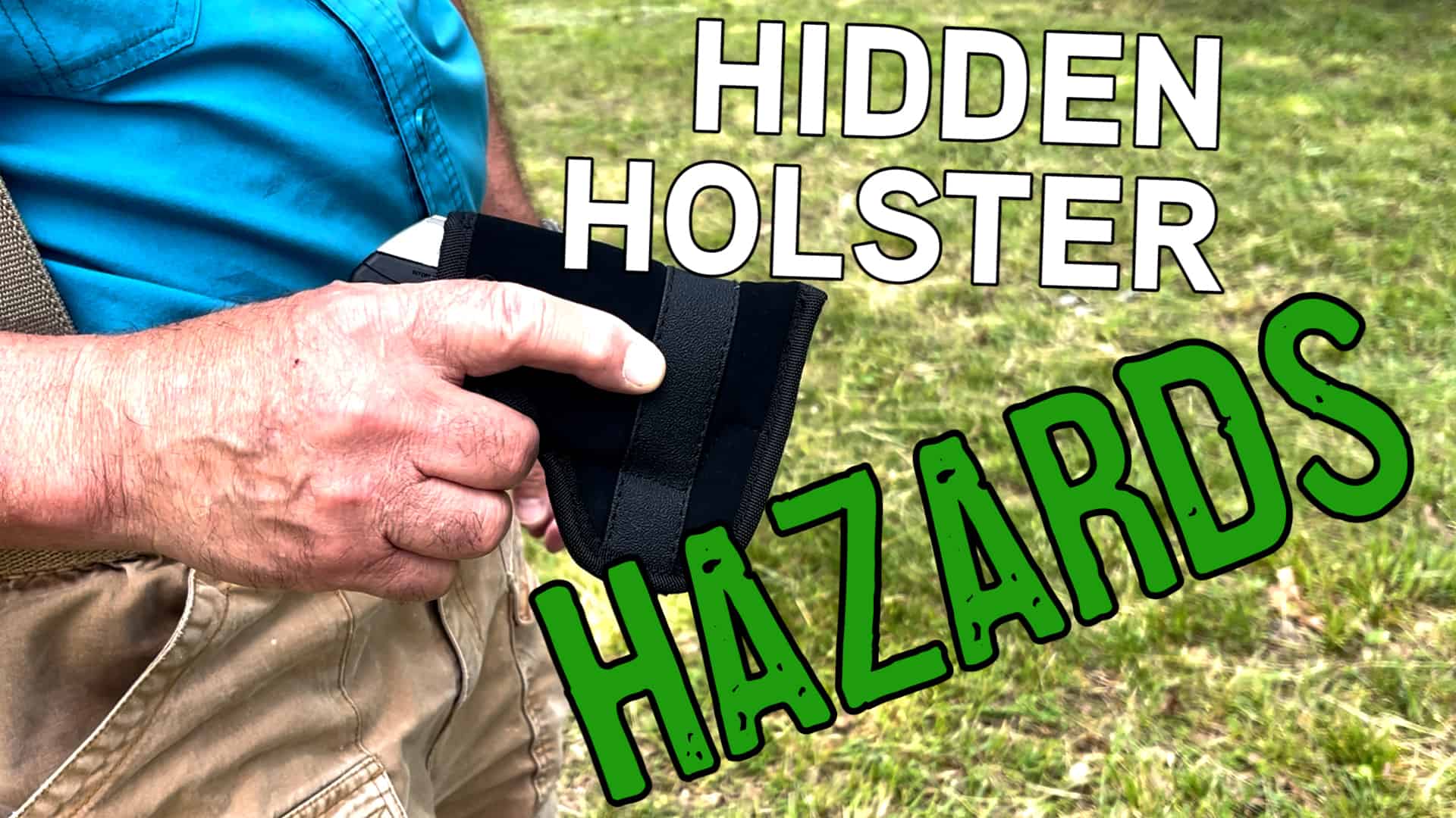 how to safety use a pocket holster