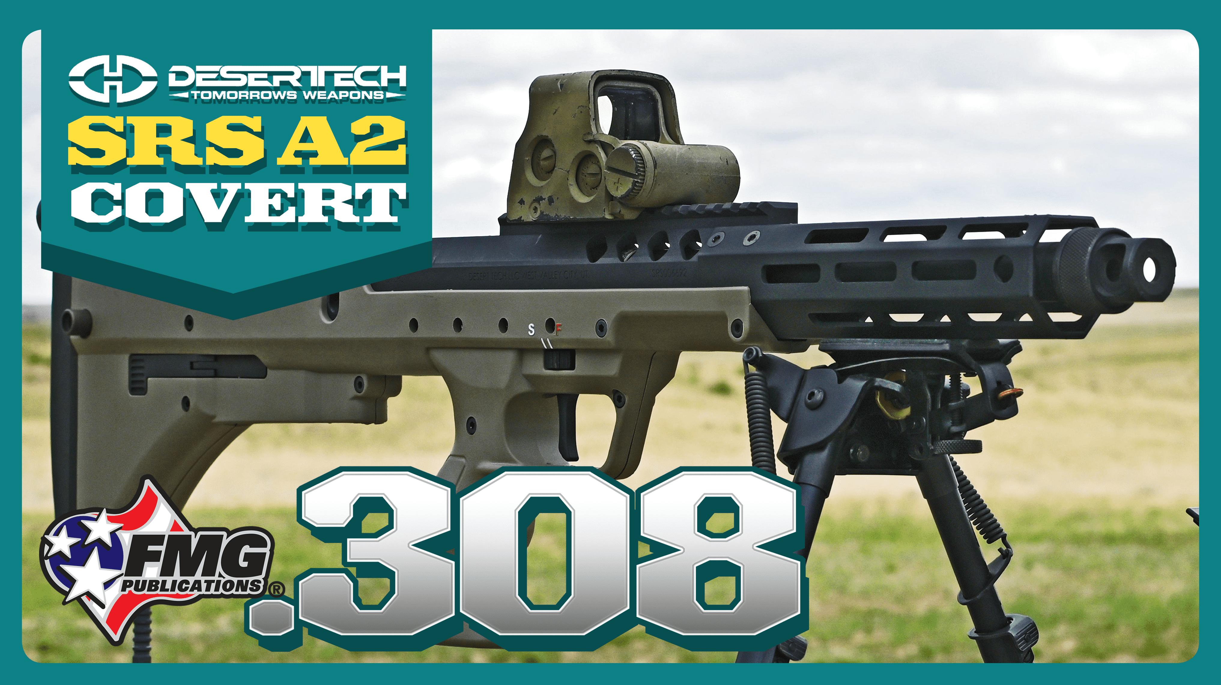 Desert Tech SRS A2 Covert in .308