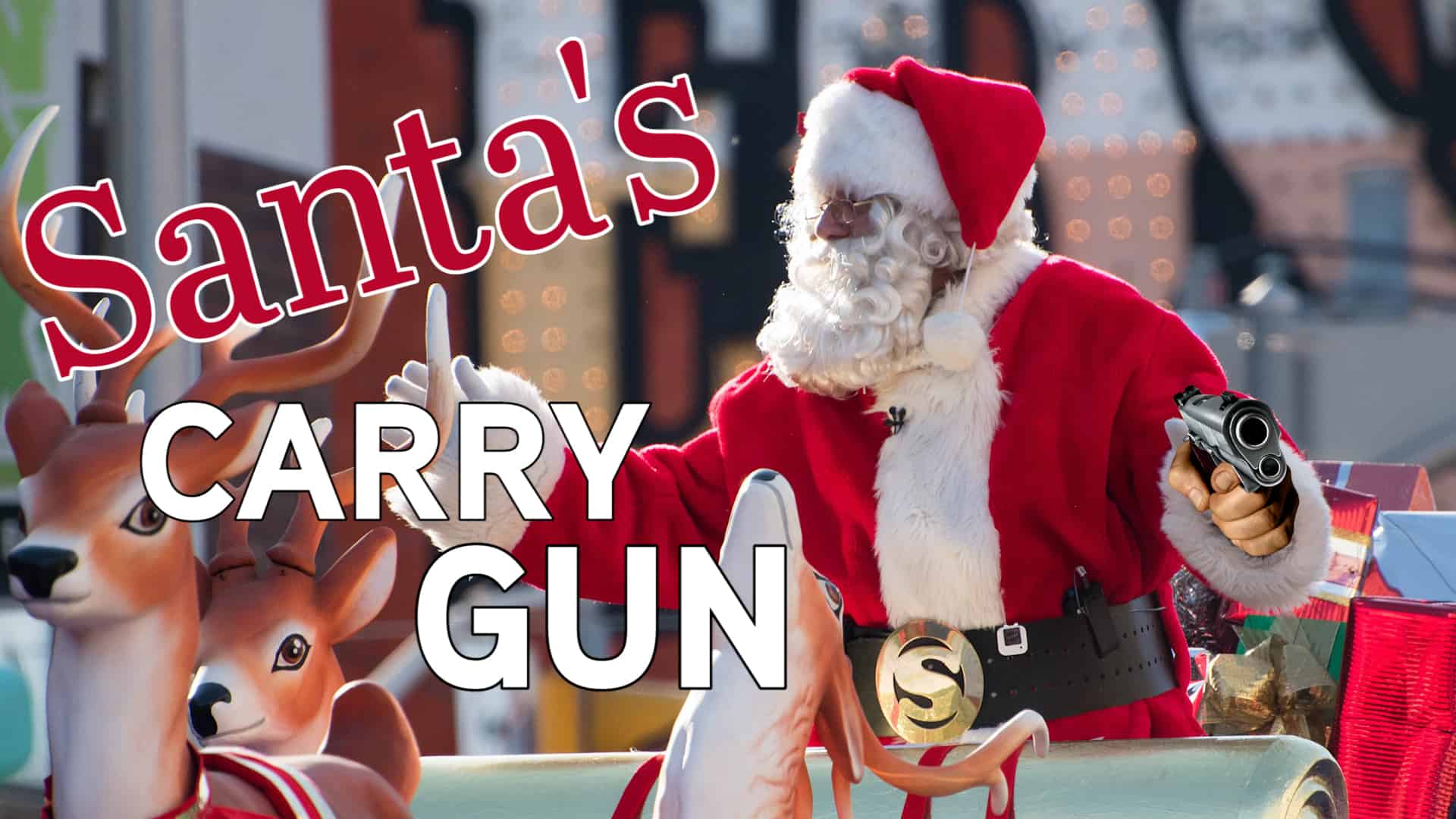 Santa's carry gun