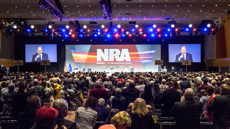 Picture of crowd at 2023 NRA Annual Meeting