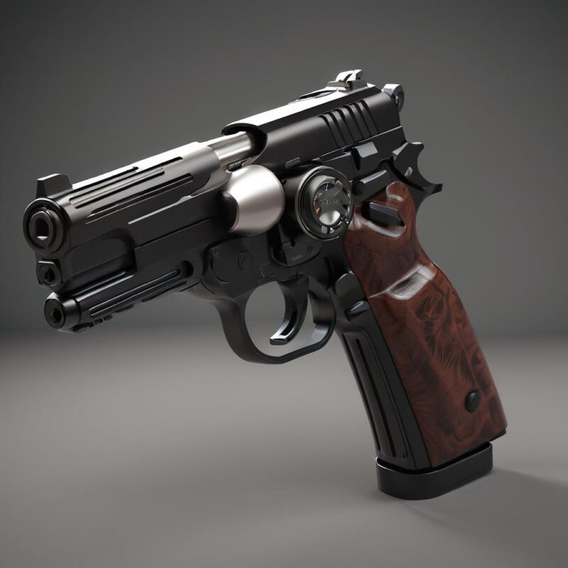The Magnum Opus Handgun by MachineMind Munitions