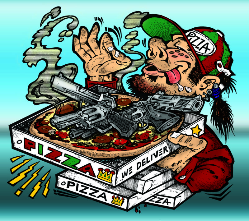 There Were Pistols In The Pepperoni