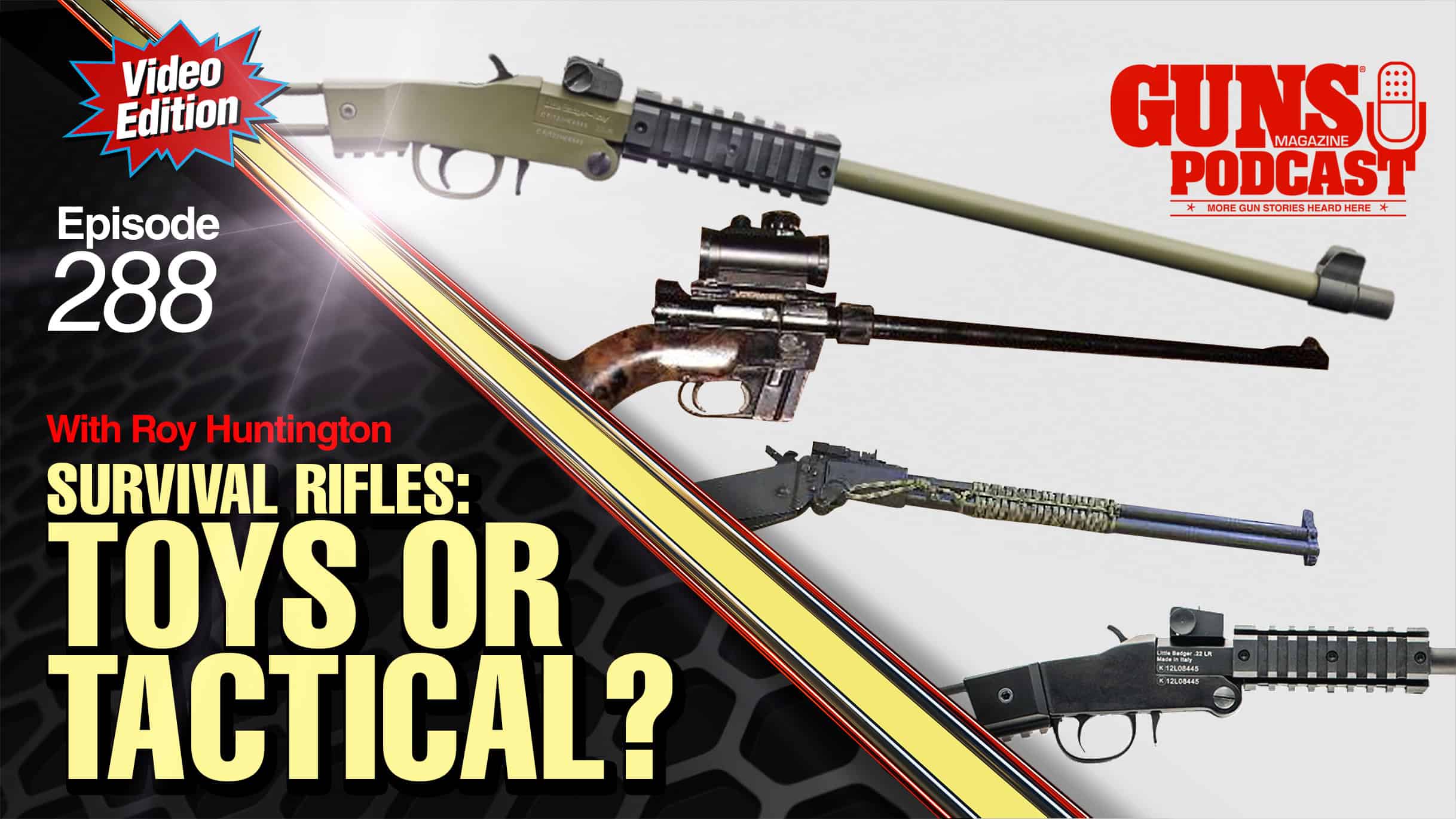survival rifles: toys or tactical?
