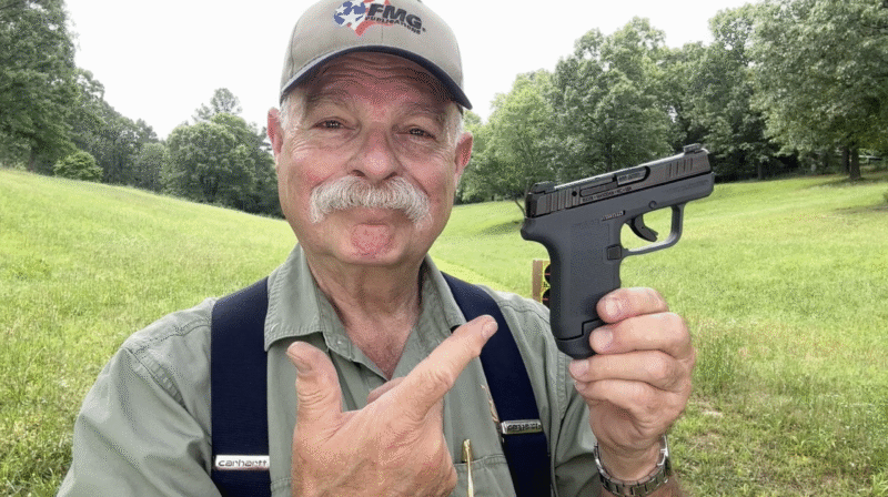 Ruger LCP MAX with Magpul EHG