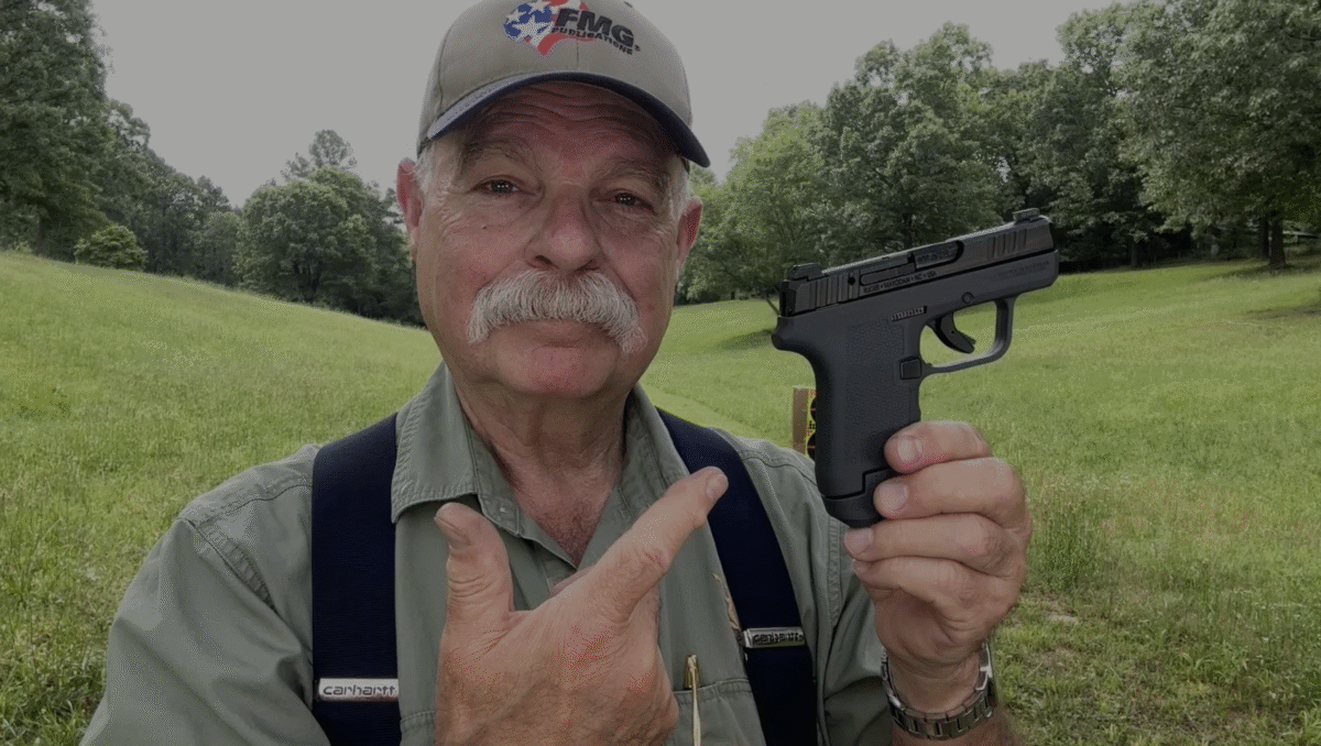 Ruger LCP MAX with Magpul EHG