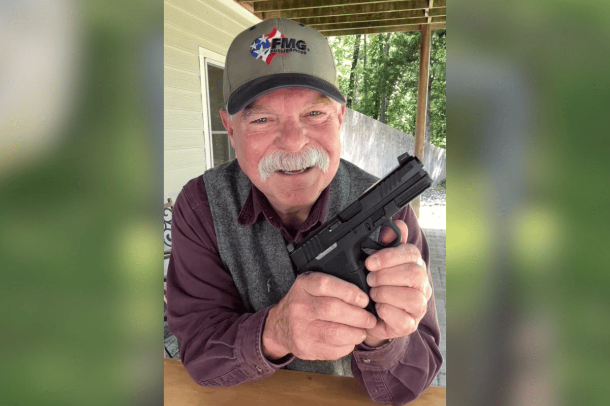 Roy Huntington with the Ruger RXM pistol