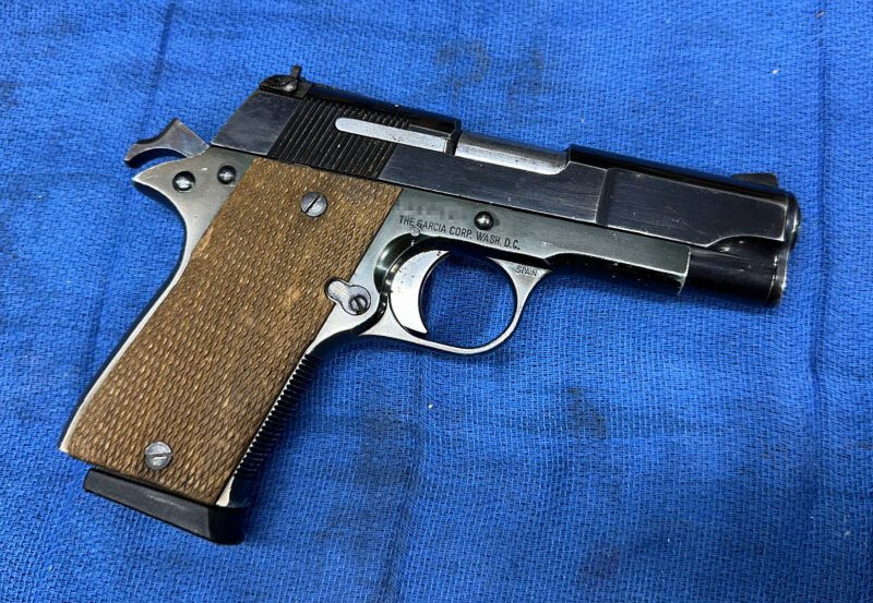 The patient resting quietly on the operating table before “surgery.” The Star PD was a trendsetter that is largely forgotten by today’s shooters, but it offers compact size and light weight in a major-caliber pistol.