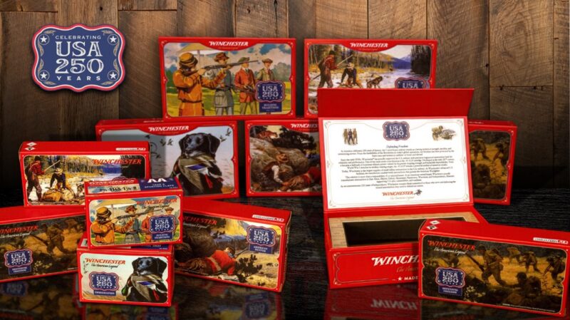 Winchester USA 250th Anniversary Commemorative Ammunition Series